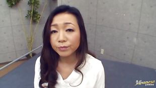 Sugary mature asian Aiko Kanamori got her daily dose of wild sex from buddy
